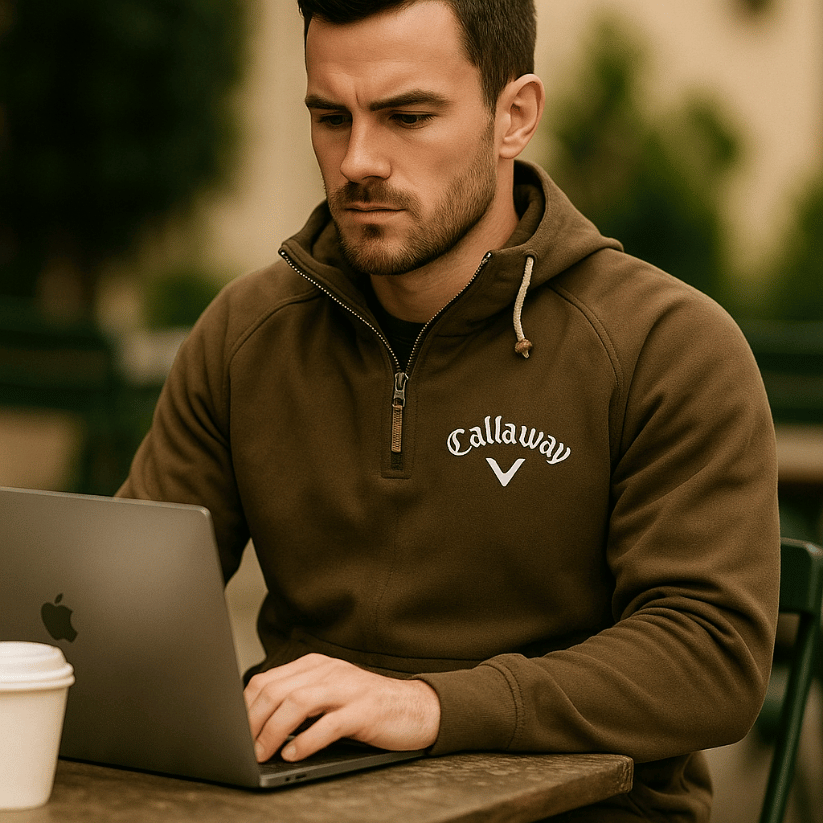 Callaway Heritage Half Zip Hoodie