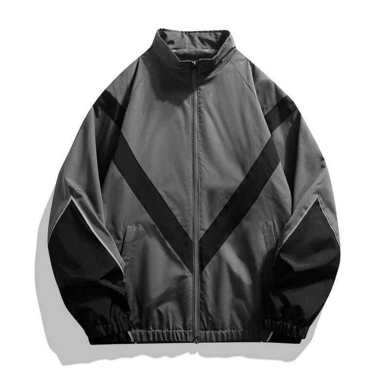 Retro Zip-Up Windbreaker