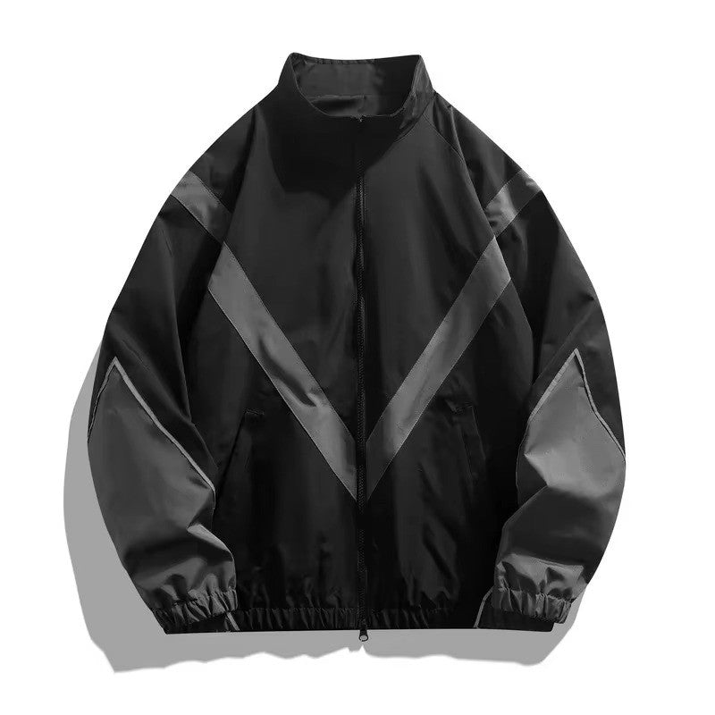 Retro Zip-Up Windbreaker