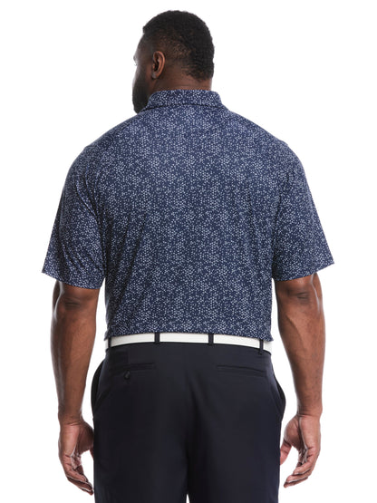 Callaway Big & Tall Chevron Print Golf Polo