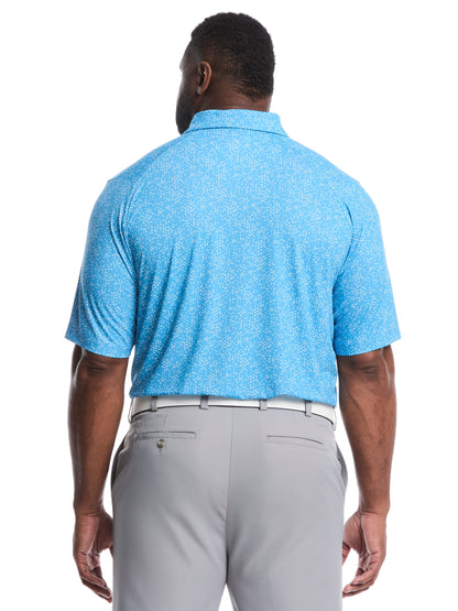 Callaway Big & Tall Chevron Print Golf Polo