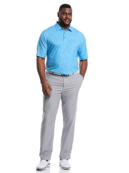 Callaway Big & Tall Chevron Print Golf Polo