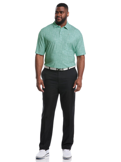 Callaway Big & Tall Chevron Print Golf Polo