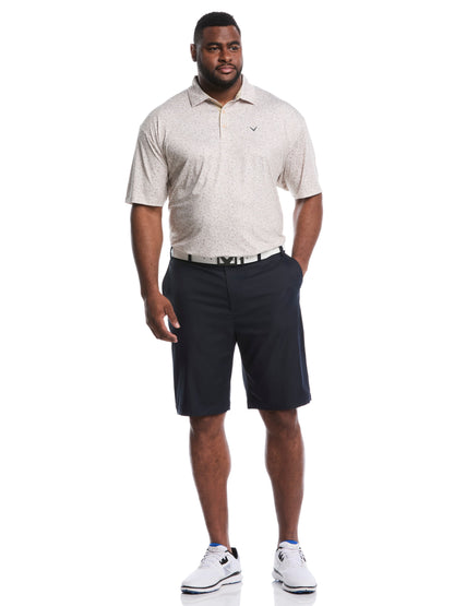 Callaway Big & Tall Confetti Chevron All Over Polo