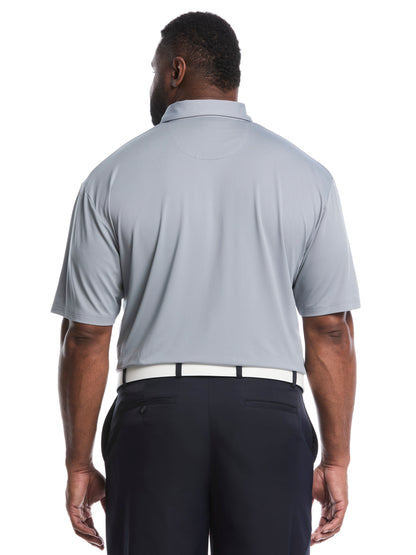 Callaway Big & Tall Micro Hex Solid Golf Polo