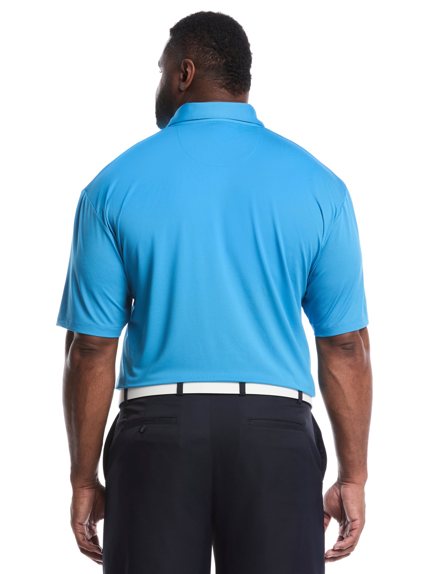 Callaway Big & Tall Micro Hex Solid Golf Polo