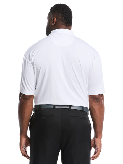 Callaway Big & Tall Micro Hex Solid Golf Polo