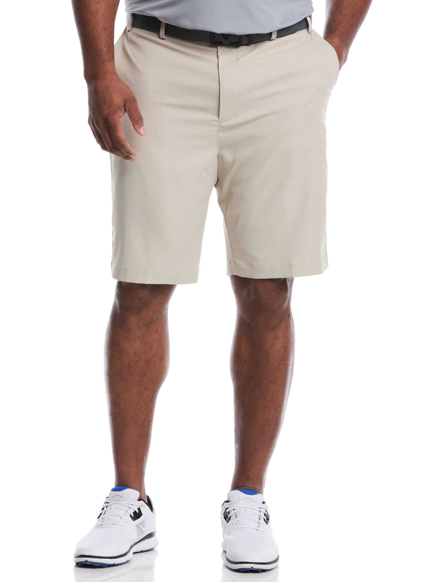 Men's Big & Tall Pro Spin 3.0 Performance Golf Shorts with Active Waistband (Night Sky) 