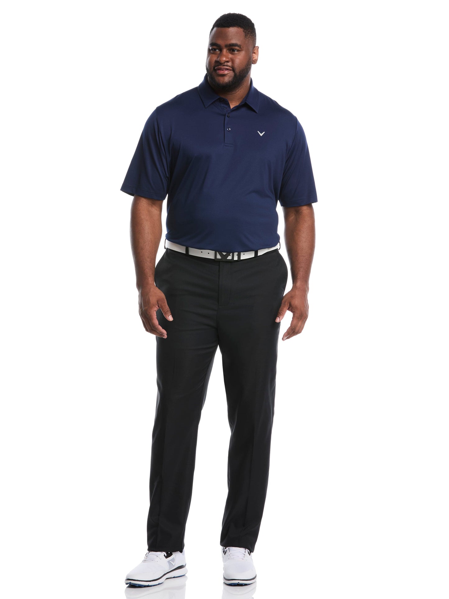 Callaway Big & Tall Swing Tech™ Solid Golf Polo