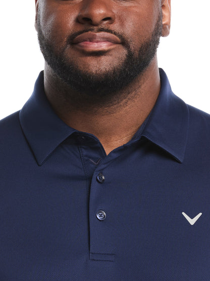 Callaway Big & Tall Swing Tech™ Solid Golf Polo