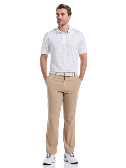 Callaway Mens Confetti Chevron All Over Polo