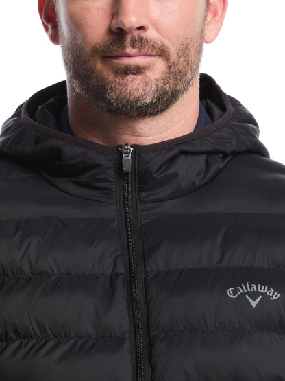 Callaway Mens Faux Down Puffer Jacket