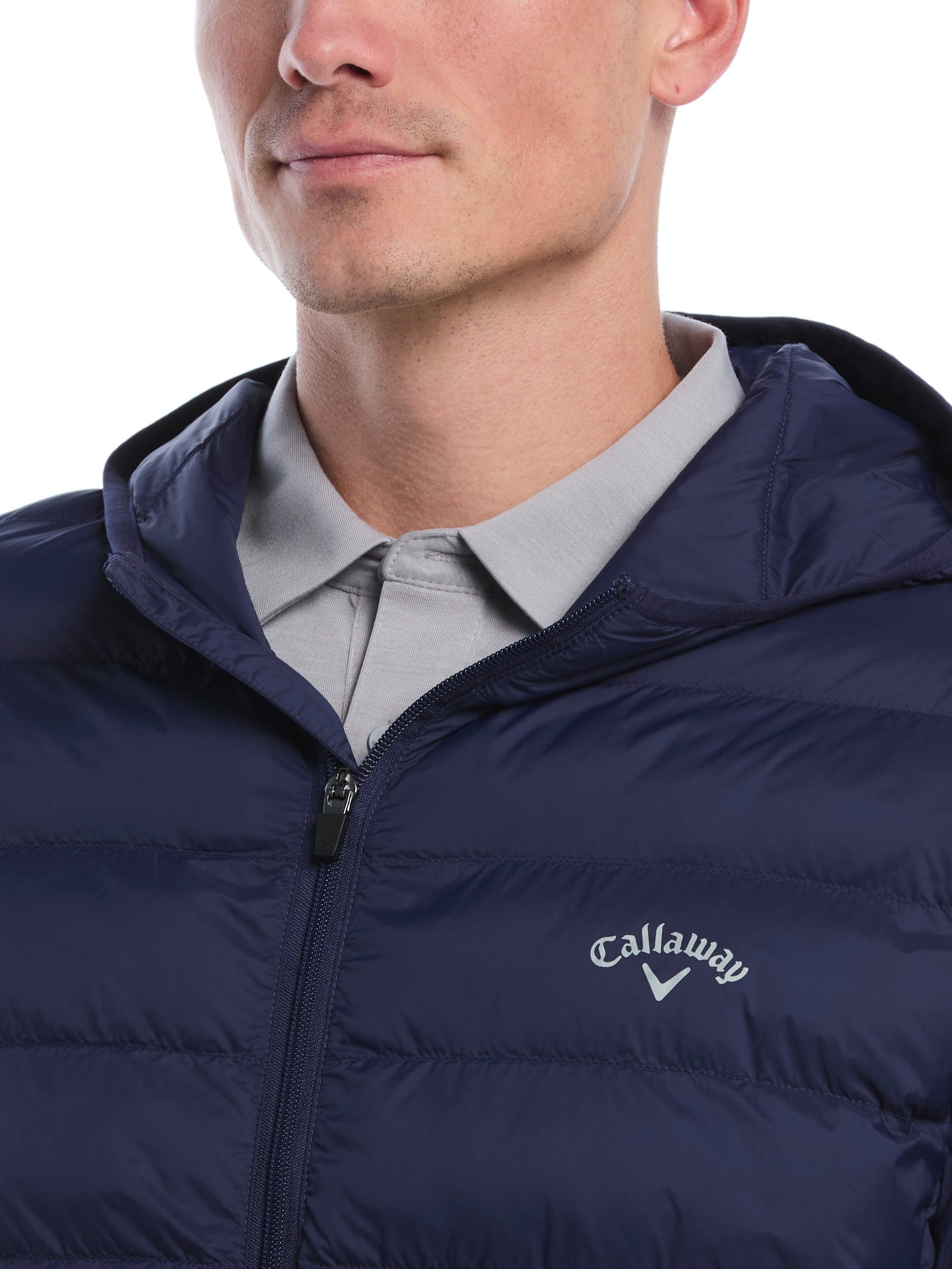 Callaway Mens Faux Down Puffer Jacket