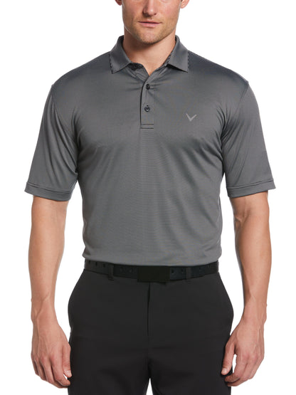 Callaway Mens Fine Line Stripe Golf Polo Shirt