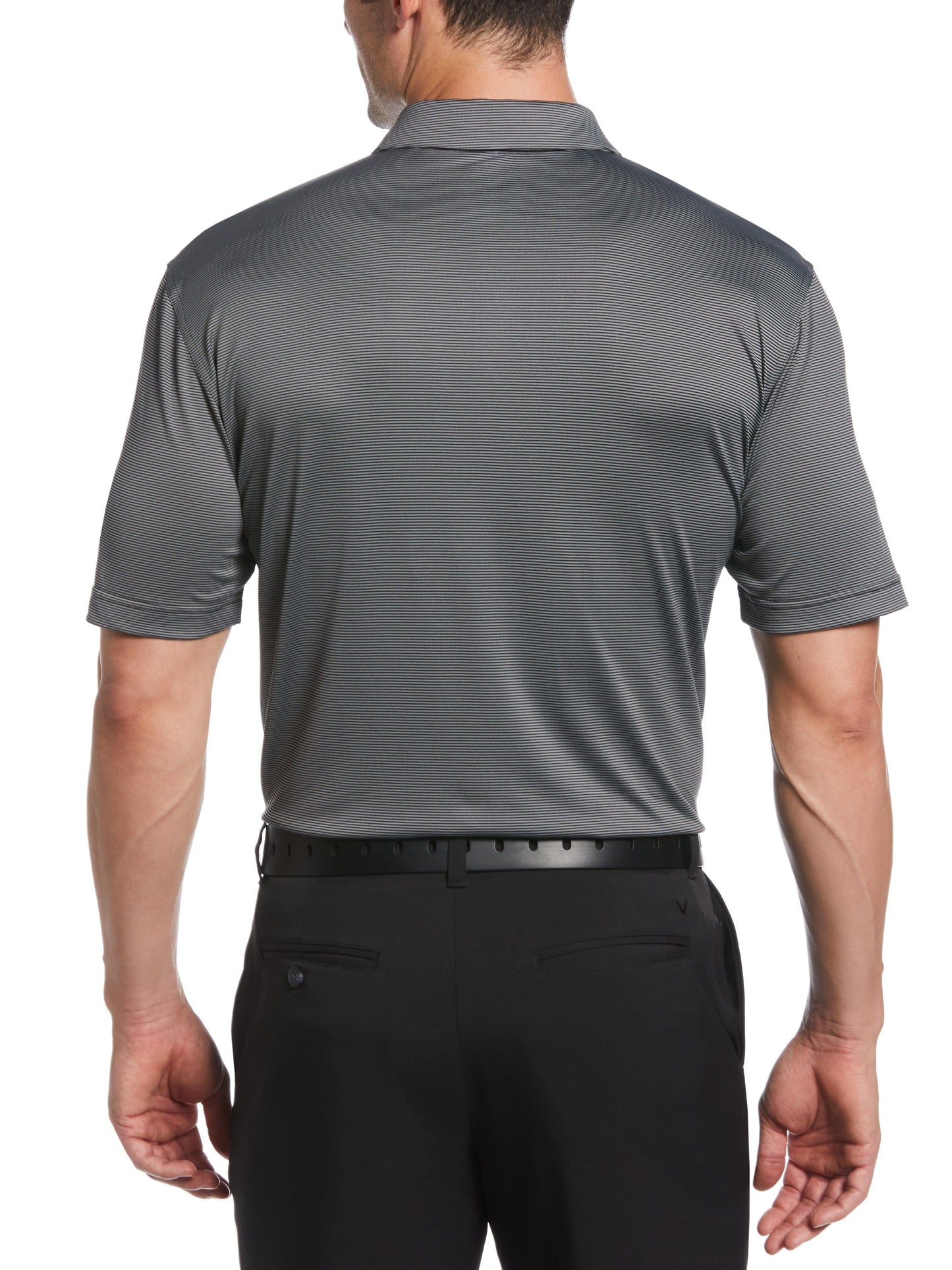 Callaway Mens Fine Line Stripe Golf Polo Shirt