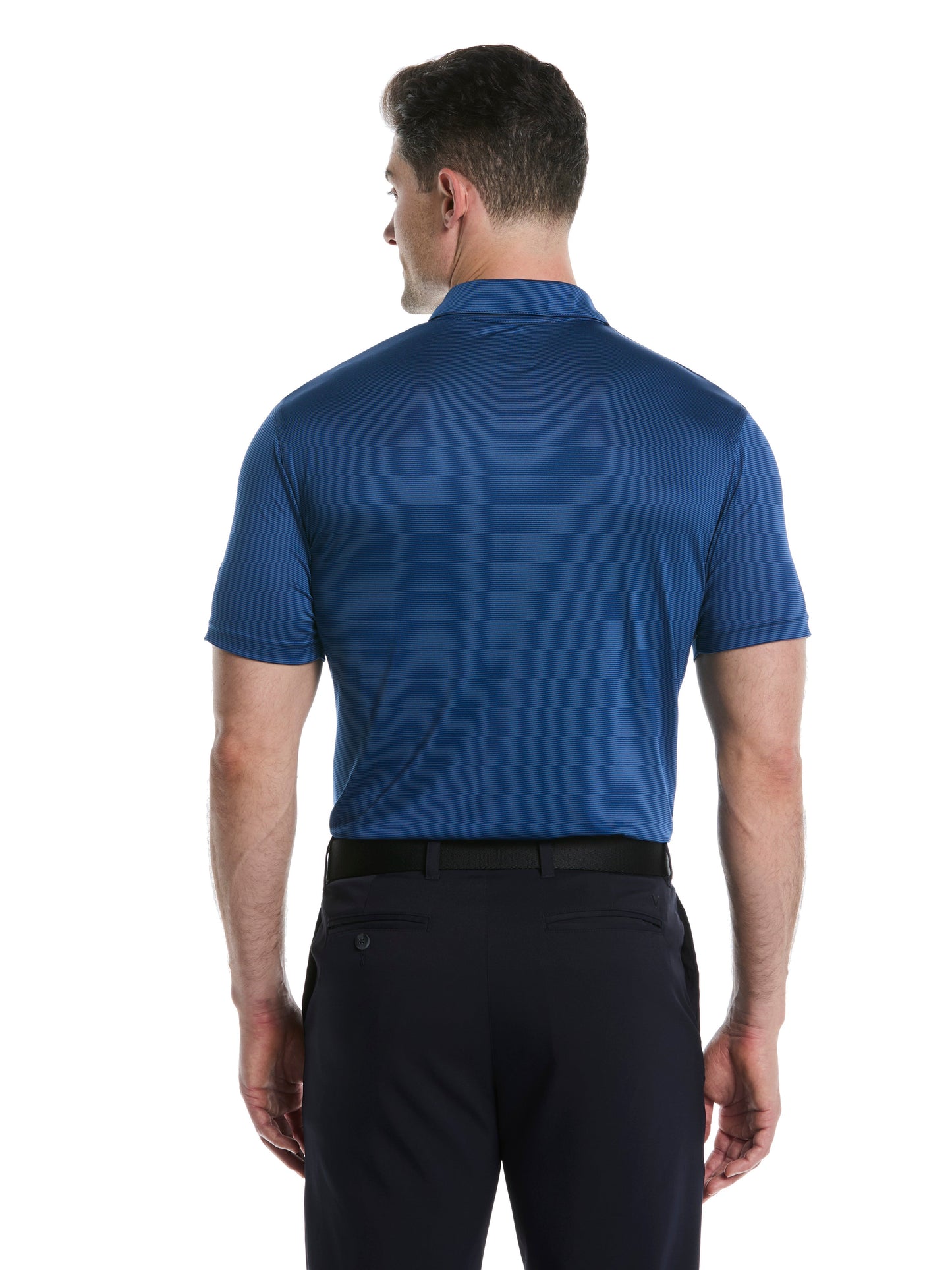 Callaway Mens Fine Line Stripe Golf Polo Shirt