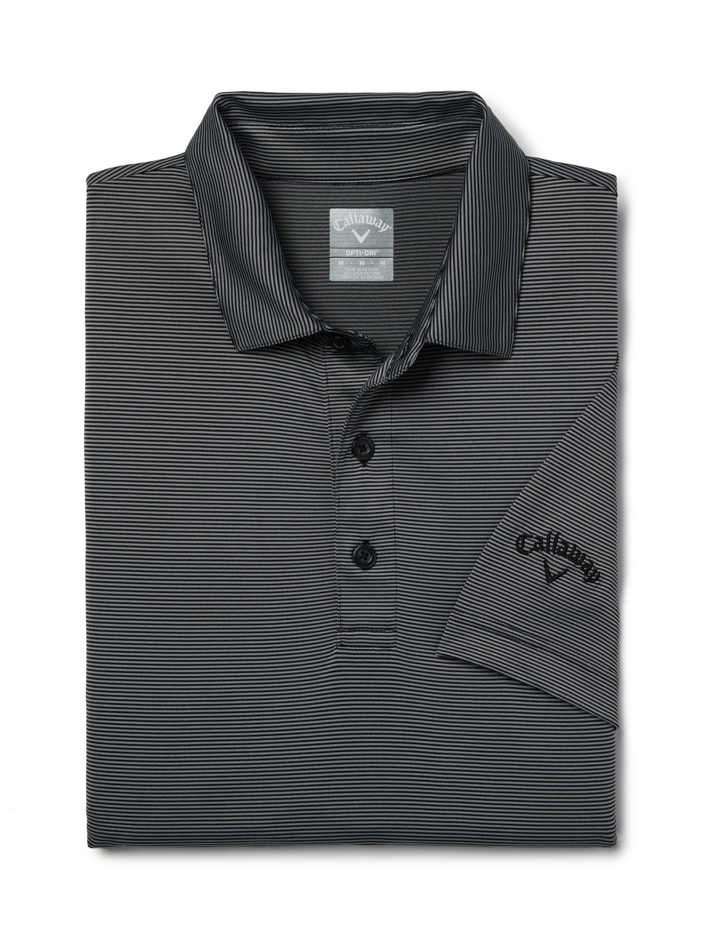 Callaway Mens Fine Line Stripe Golf Polo Shirt