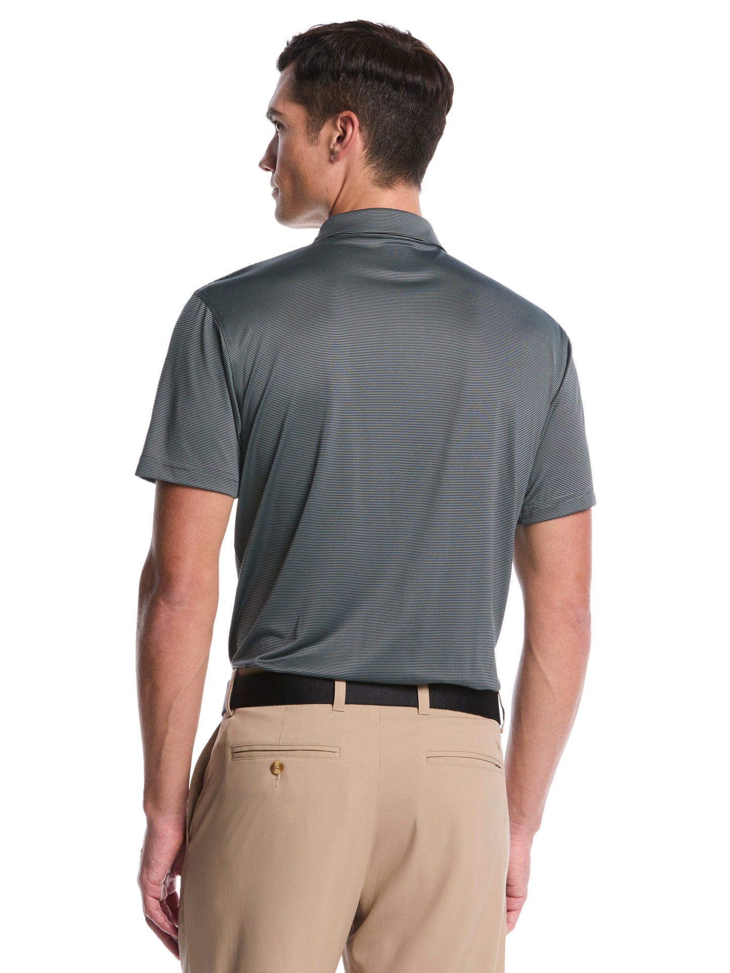 Callaway Mens Fine Line Stripe Golf Polo Shirt