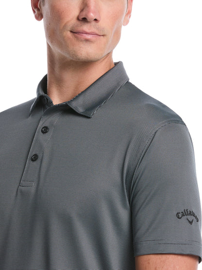 Callaway Mens Fine Line Stripe Golf Polo Shirt
