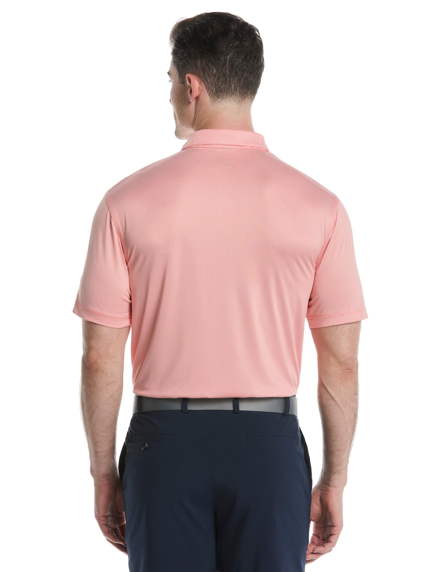 Callaway Mens Fine Line Stripe Golf Polo Shirt