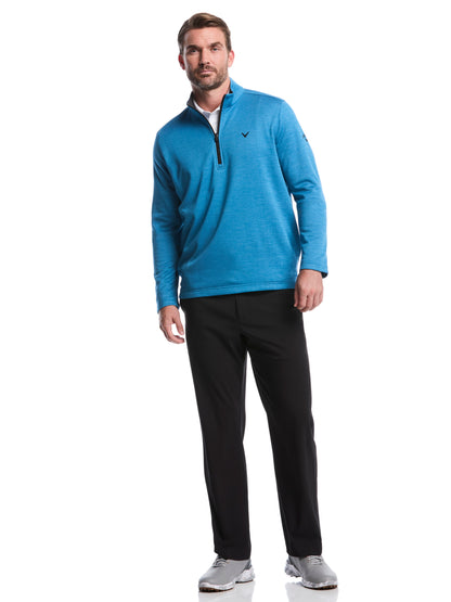 Callaway Mens Fleece Quarter Zip Golf Base Layer
