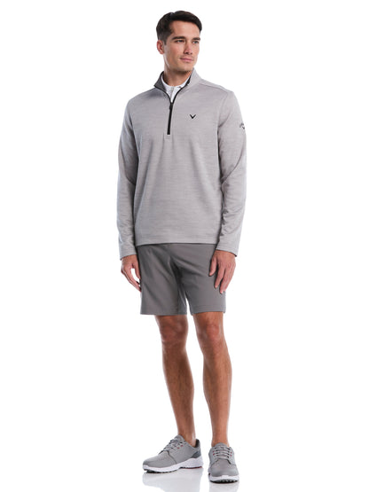 Callaway Mens Fleece Quarter Zip Golf Base Layer