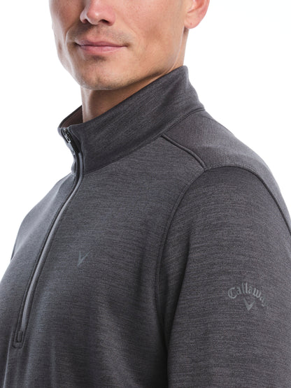 Callaway Mens Fleece Quarter Zip Golf Base Layer