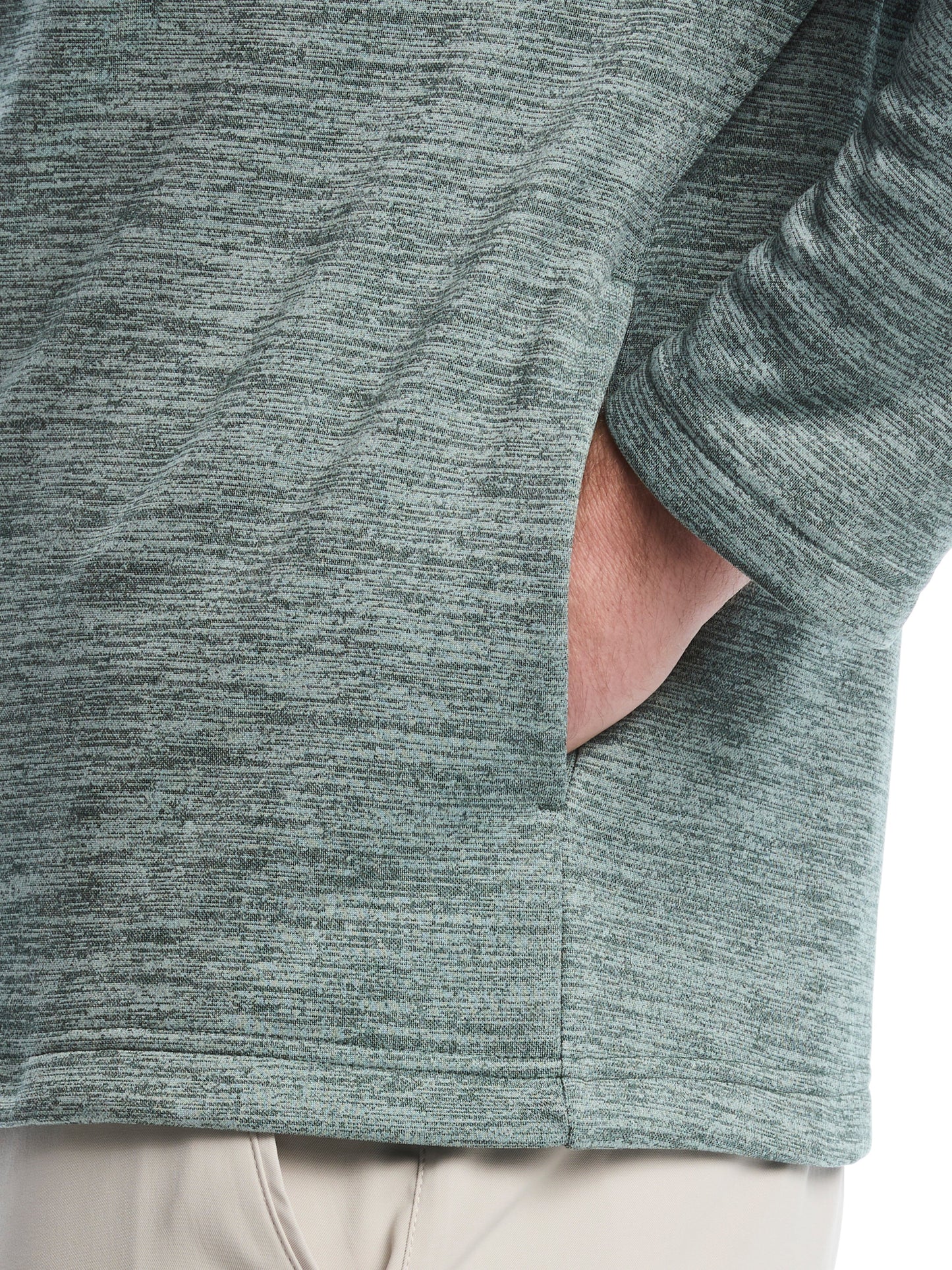 Callaway Mens Fleece Quarter Zip Golf Base Layer