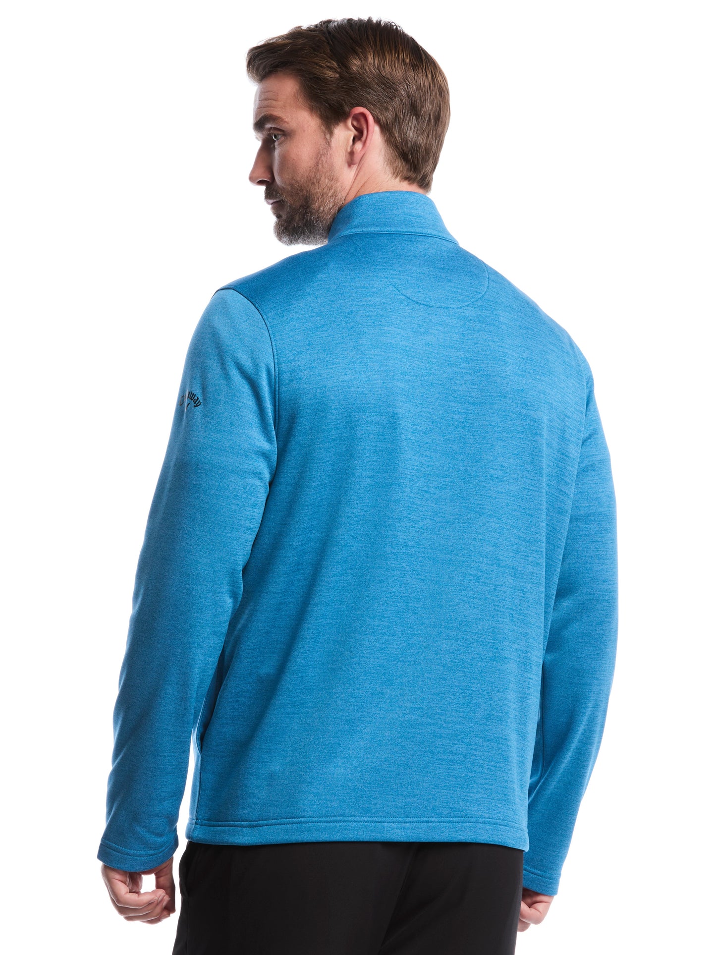Callaway Mens Fleece Quarter Zip Golf Base Layer