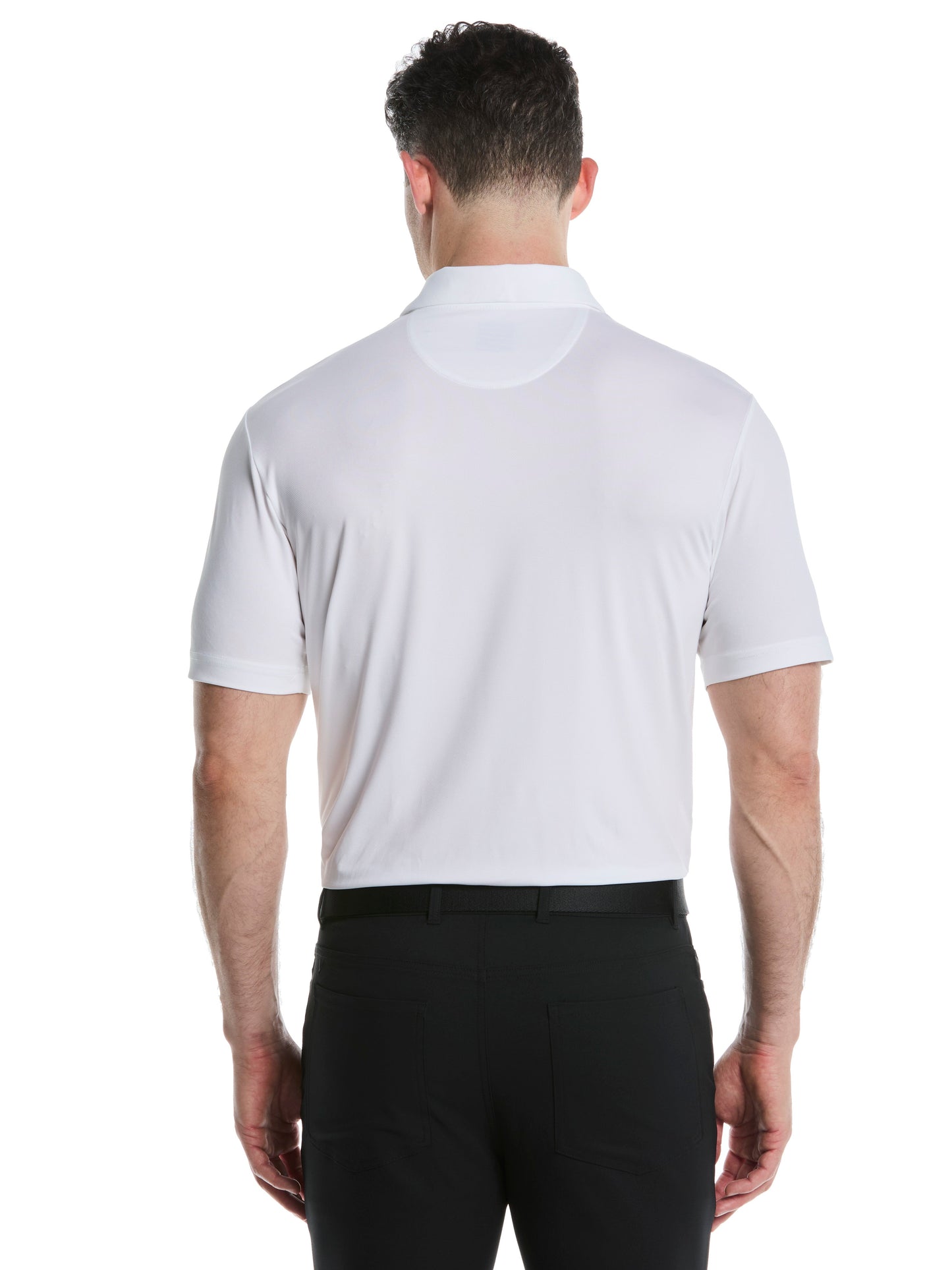 Callaway Mens Micro Hex Golf Polo Shirt