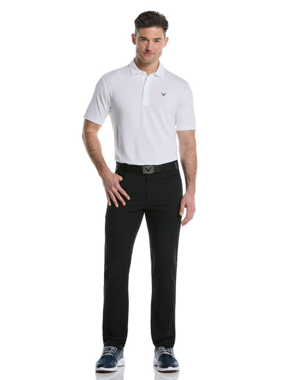 Callaway Mens Micro Hex Golf Polo Shirt