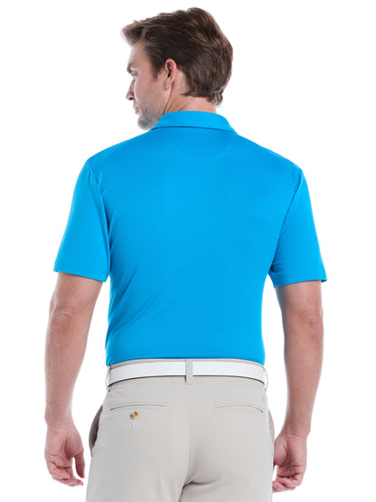 Callaway Mens Micro Hex Golf Polo Shirt