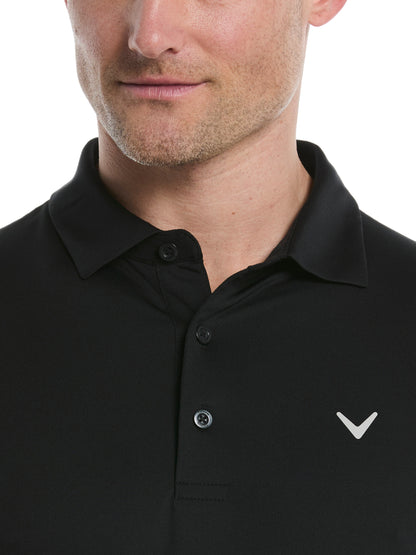 Callaway Mens Micro Hex Golf Polo Shirt