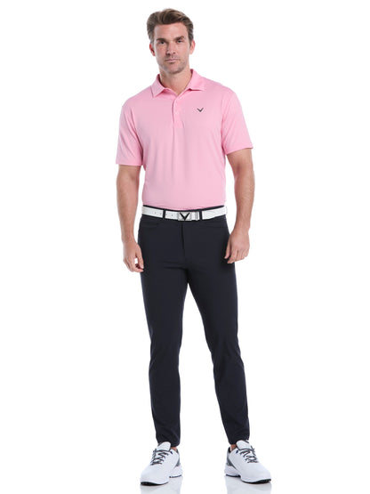 Callaway Mens Micro Hex Golf Polo Shirt