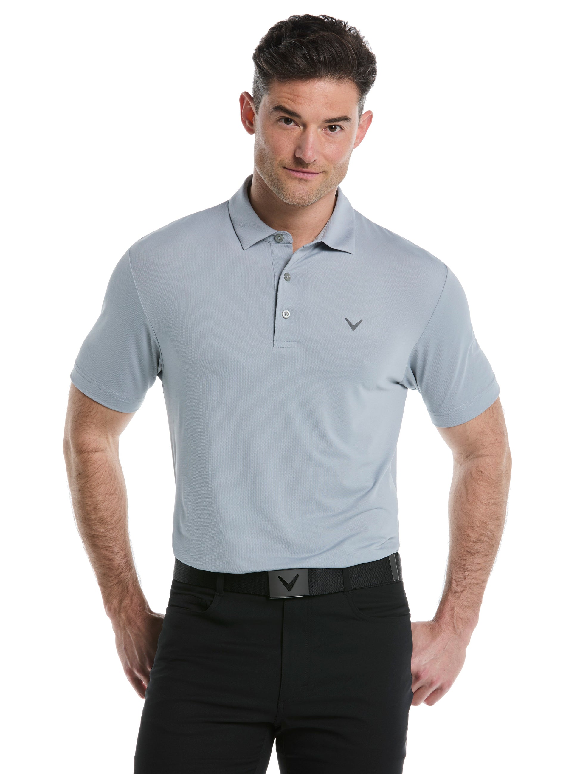 Mens Micro Hex Golf Polo Shirt-Polos-Callaway