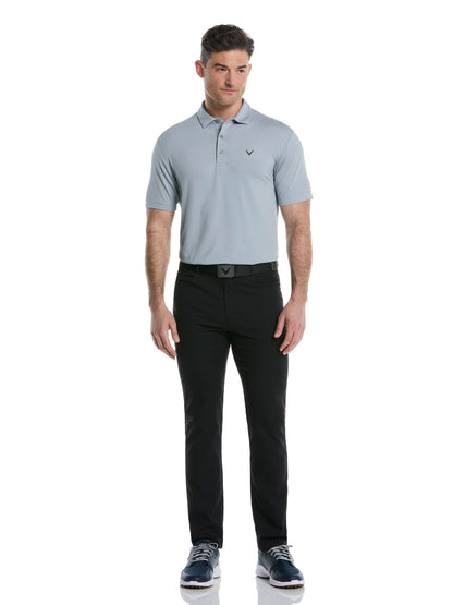 Callaway Mens Micro Hex Golf Polo Shirt
