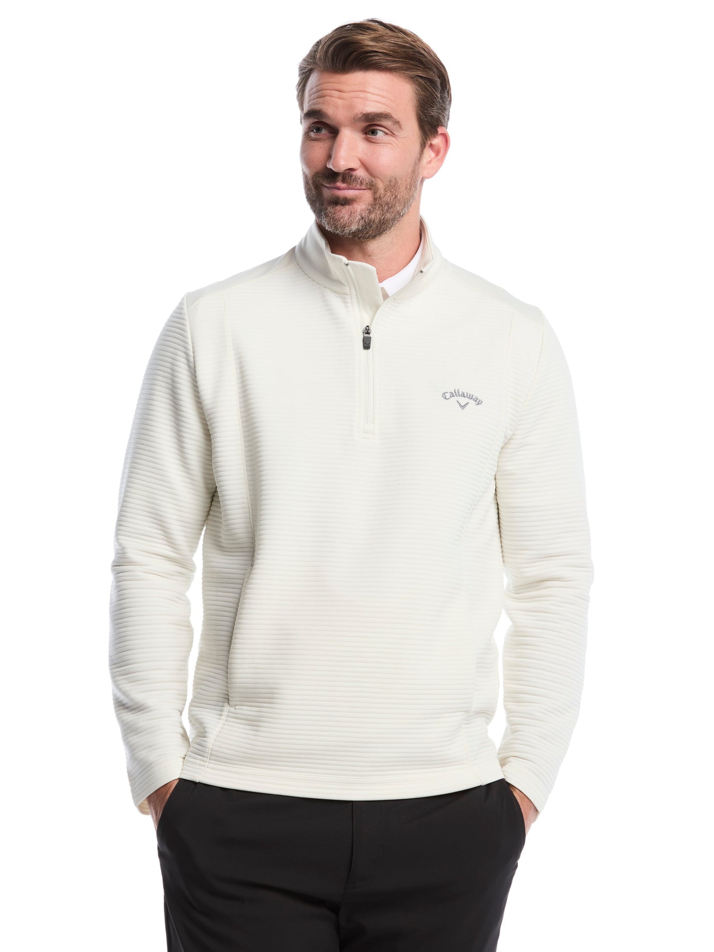 Ottoman Quarter Zip Golf Base Layer (Tradewinds) 