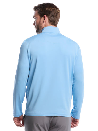 Callaway Mens Solid Sun Quarter Zip Pullover