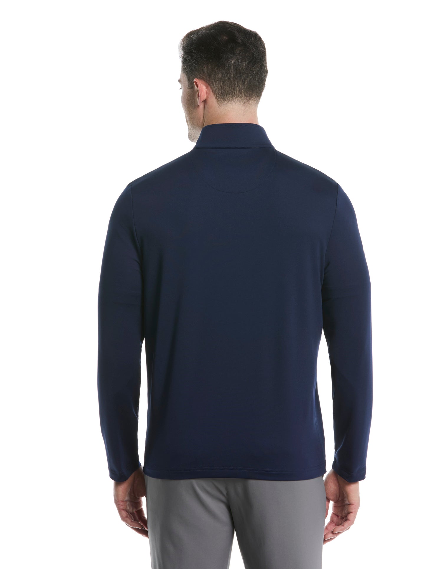 Callaway Mens Solid Sun Quarter Zip Pullover
