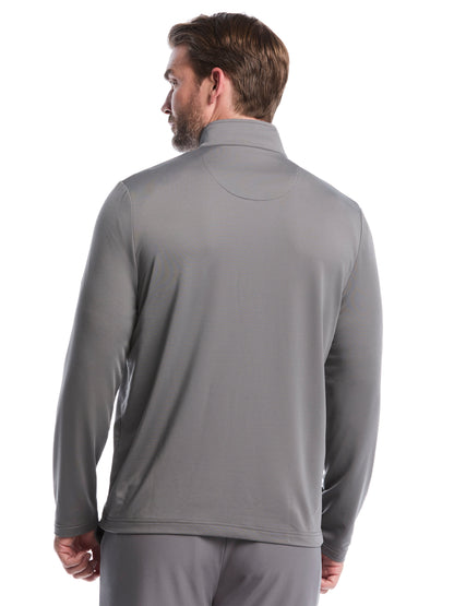 Callaway Mens Solid Sun Quarter Zip Pullover