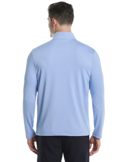 Callaway Mens Solid Sun Quarter Zip Pullover