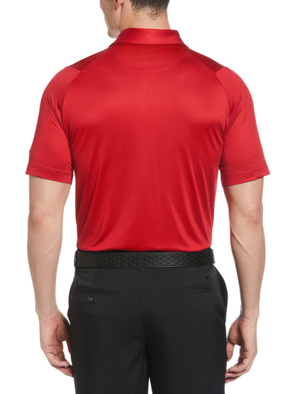 Callaway Mens Swing Tech™ Solid Golf Polo Shirt