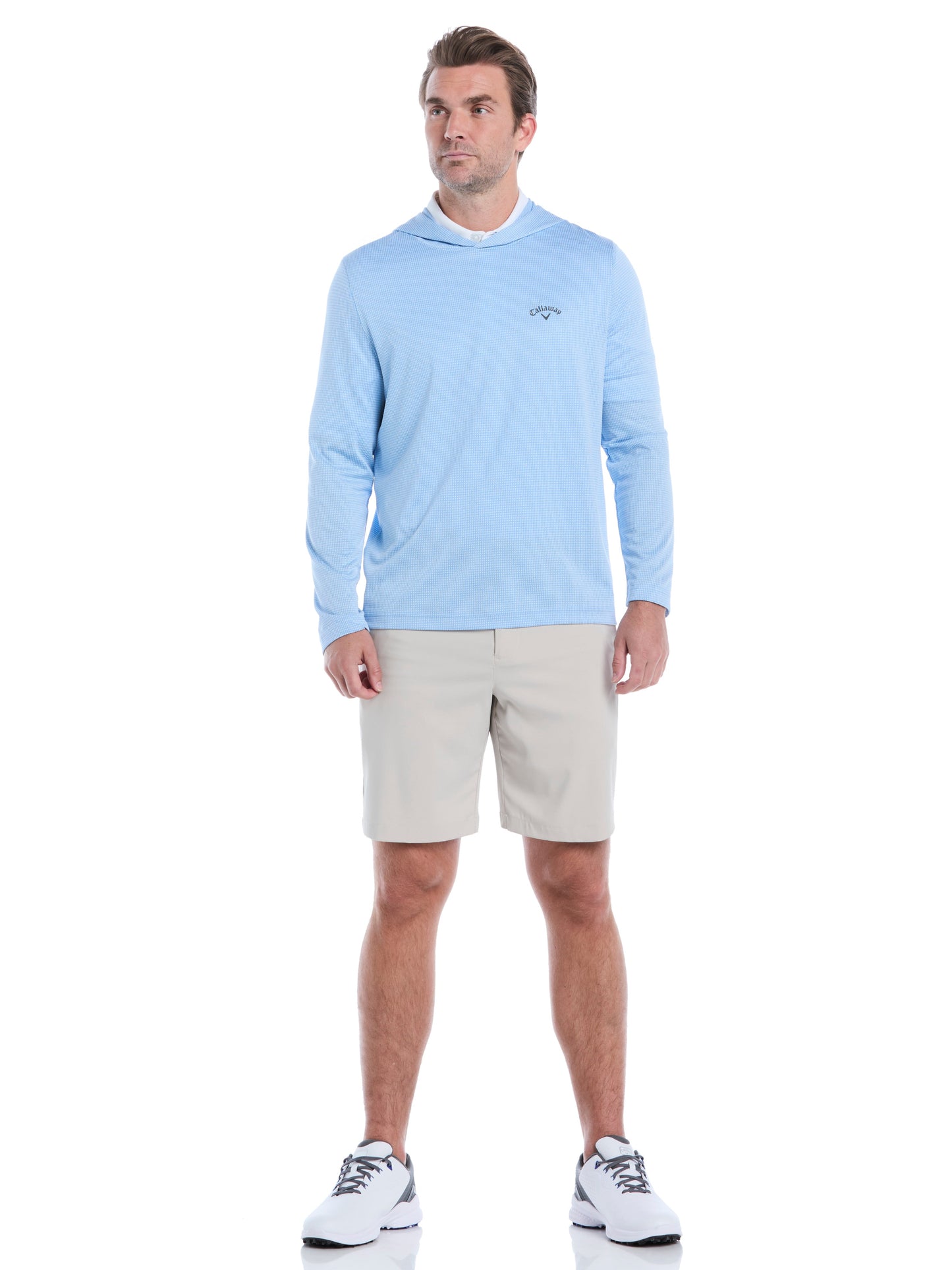 Callaway Mens Texture Coastal Hoodie