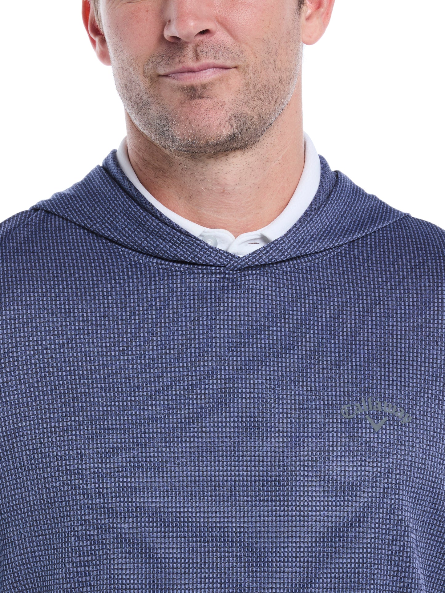 Callaway Mens Texture Coastal Hoodie