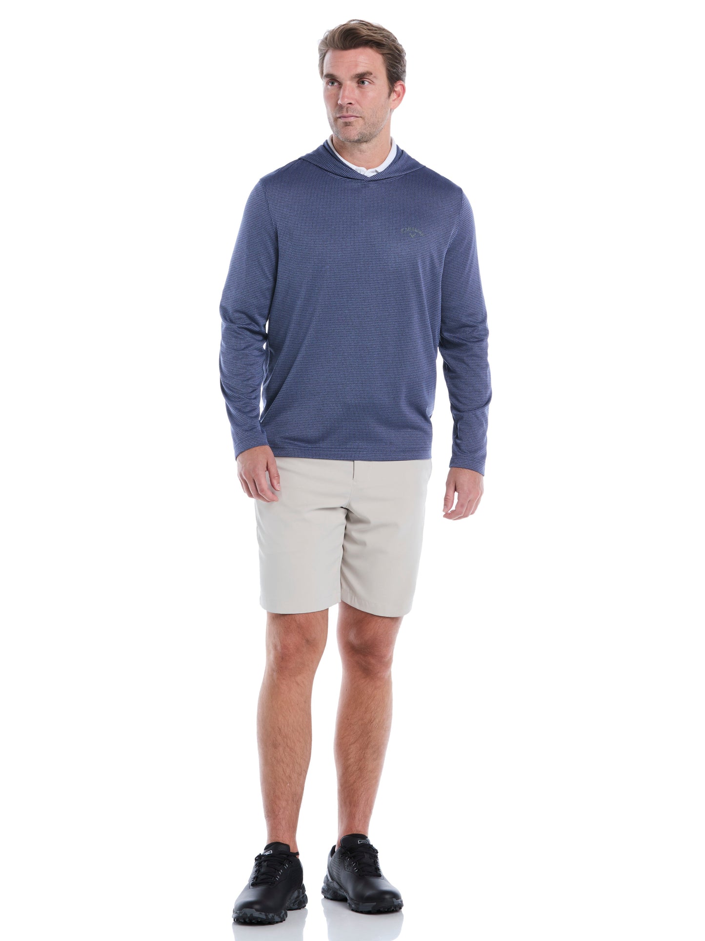 Callaway Mens Texture Coastal Hoodie