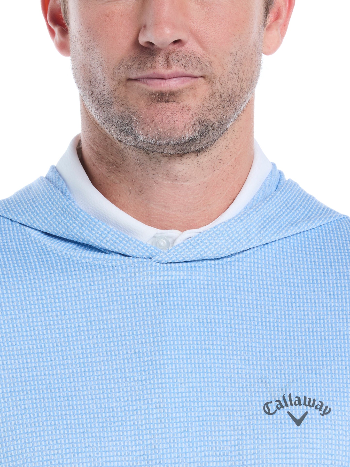 Callaway Mens Texture Coastal Hoodie