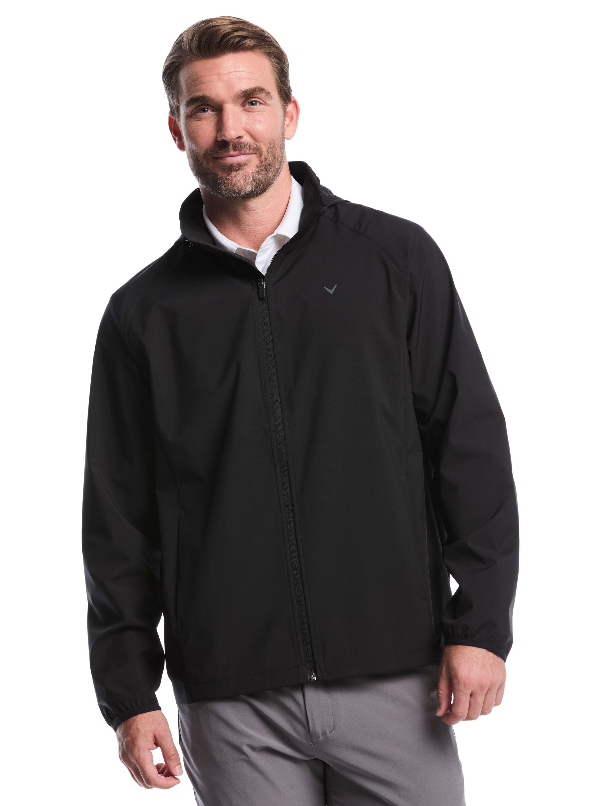 Mens Wind Protection Jacket (Caviar) 