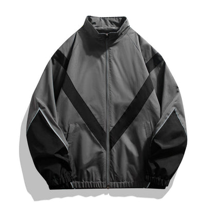 Retro Zip-Up Windbreaker
