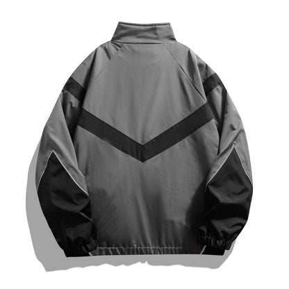 Retro Zip-Up Windbreaker
