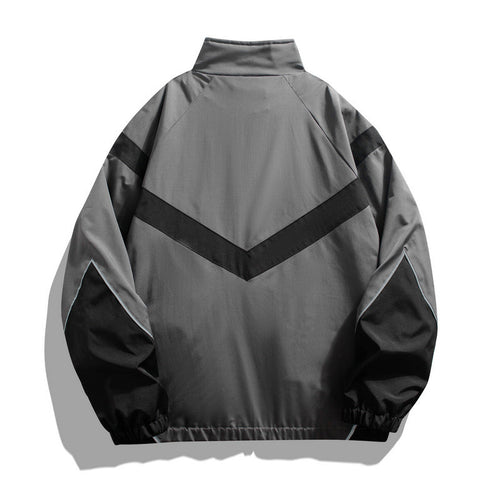 Retro Zip-Up Windbreaker